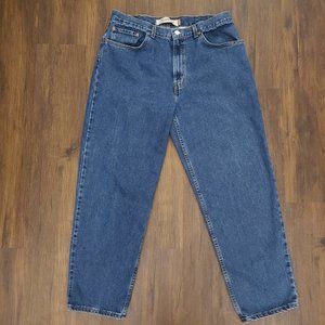 Levis VTG Men’s Denim Jeans 550 Relaxed Fit 38X32 005504886 Dark Wash